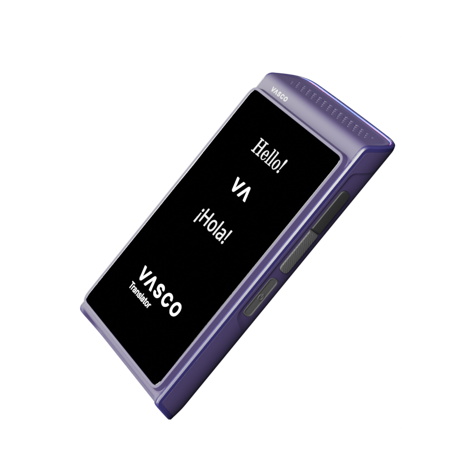 Голосовой переводчик с функцией клонирования голоса Vasco Translator Q1 Mystic Plum